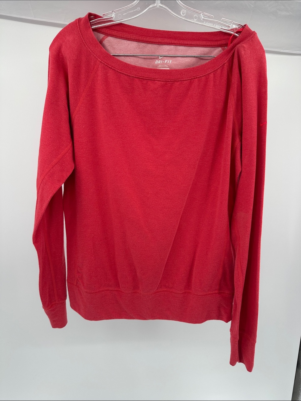 Nike Coral Dri-FIT Scoop Neck Sweater